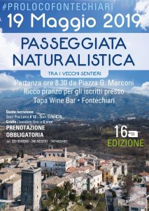 Read more about the article Passeggiata naturalistica del 19 Maggio 2019