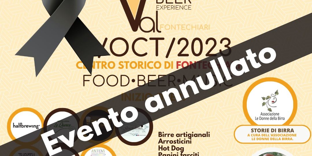 evento annullato